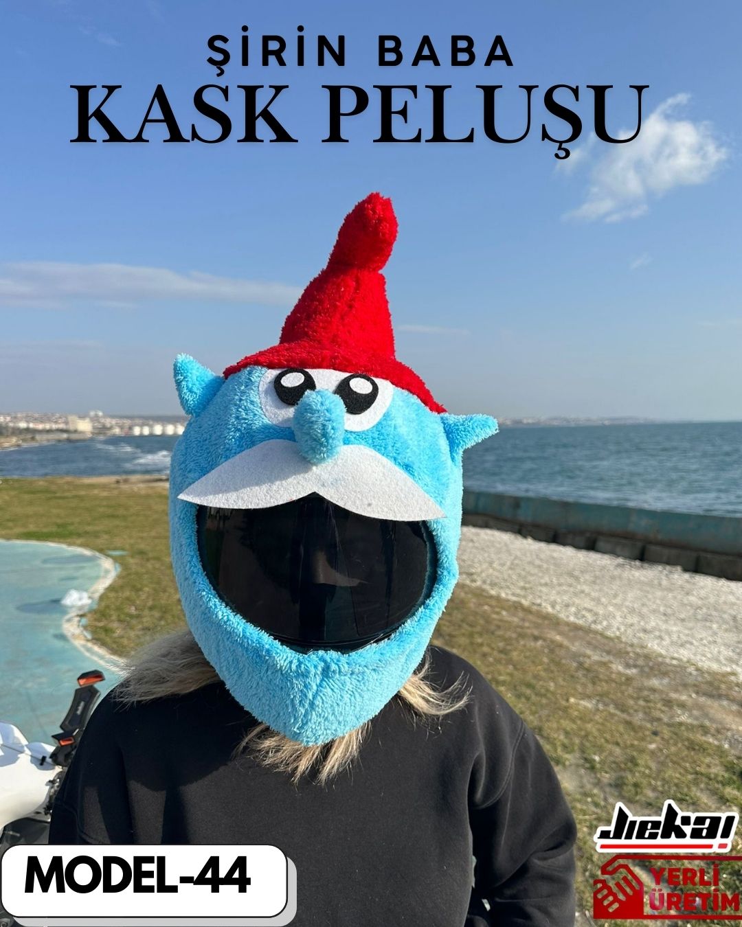 MODEL-44 KASK PELUŞU TEK EBAT ŞİRİN BABA