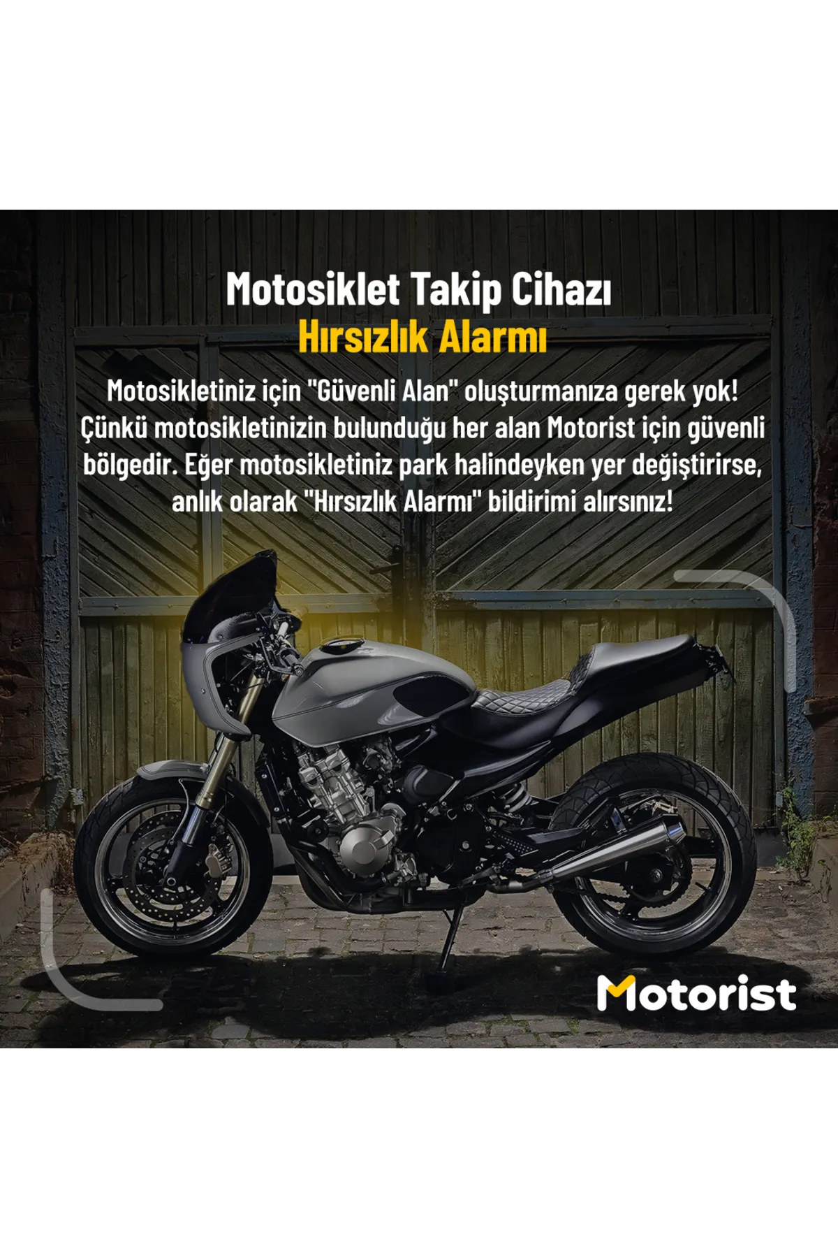 Motorist Motosiklet Takip Sistemi (12 Ay)