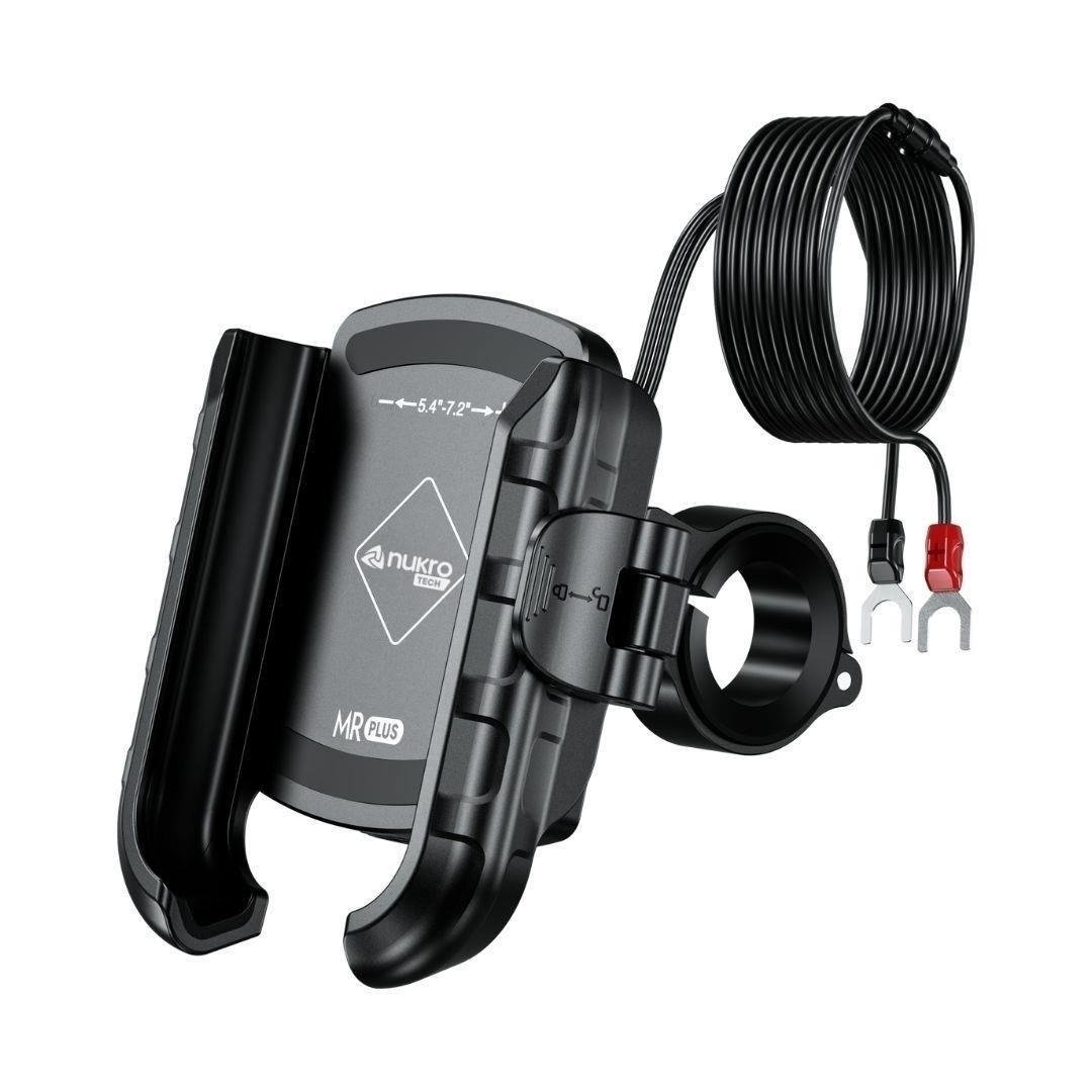 Nukrotech MR PLUS TYPE C Şarjlı Motosiklet Telefon Tutucu