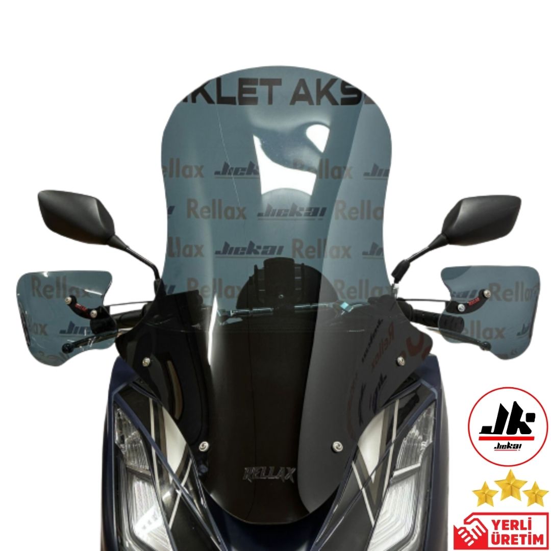 RELLAX HONDA PCX 79 CM ÖN SİPERLİK FÜME 2021-2024