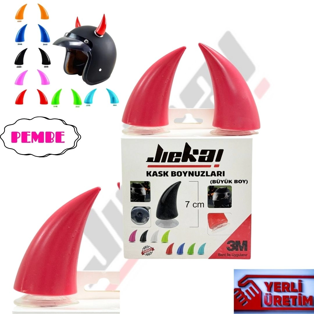 KASK BOYNUZU ( PEMBE ) PAKET İÇERİĞİ 2 ADET
