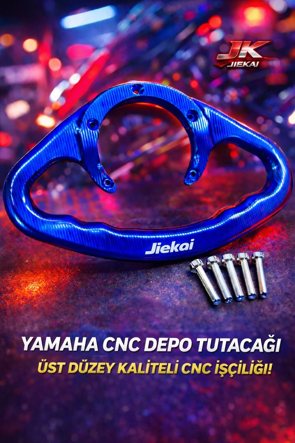 DP299  YAMAHA DEPO TUTAMAÇ *MAVİ* ( AÇIKLAMADA UYUMLU MODELLER )