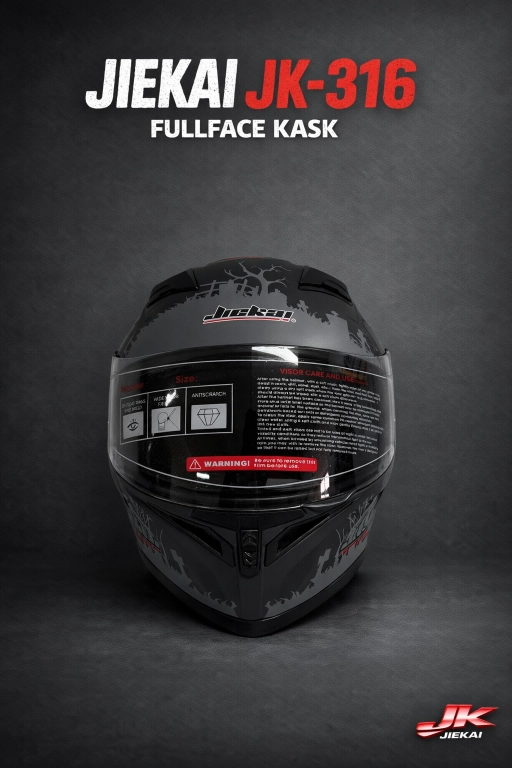 JİEKAİ JK-316-2 FULL FACE KASK