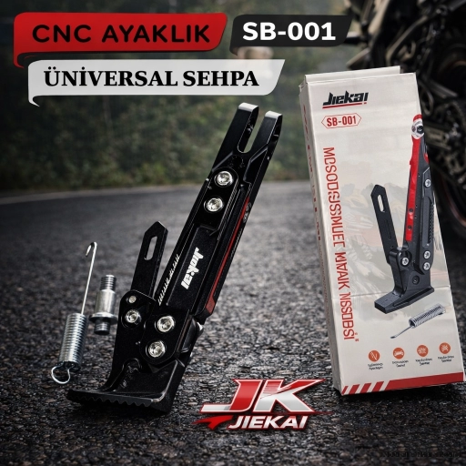 SB-001 * SİYAH * ÜNİVERSAL CNC YAN SEHPA AYAKLIK
