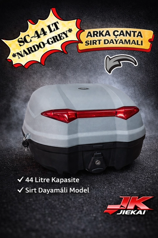 SC-44 LT *NARDO-GREY* ARKA ÇANTA SIRT DAYAMALI