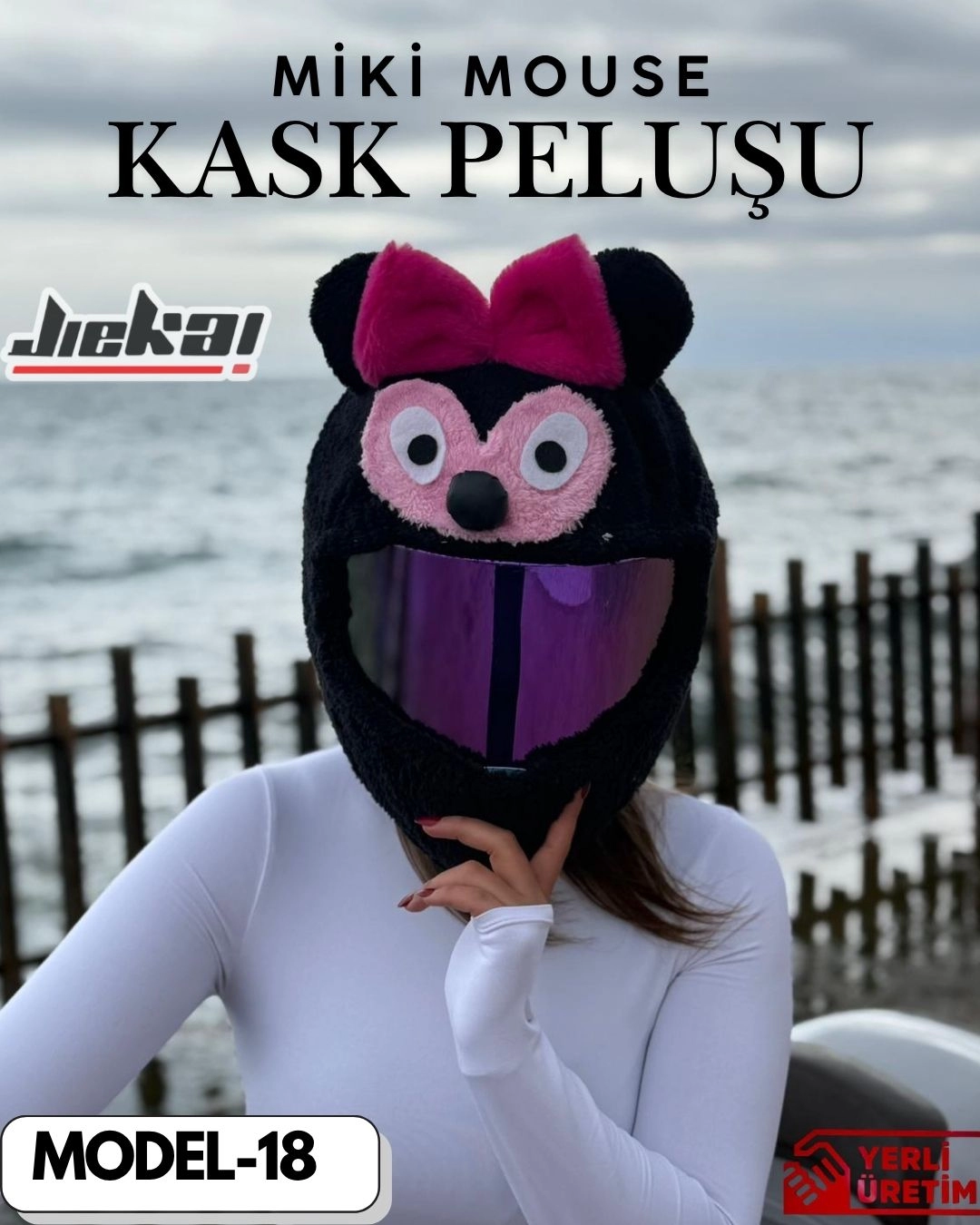 MODEL-18 KASK PELUŞU TEK EBAT