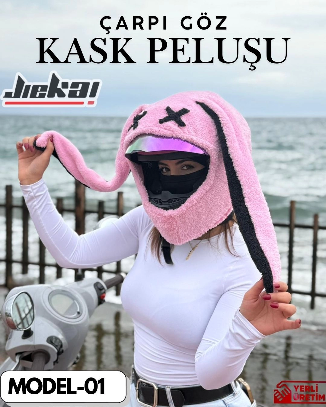 MODEL-01 KASK PELUŞU TEK EBAT