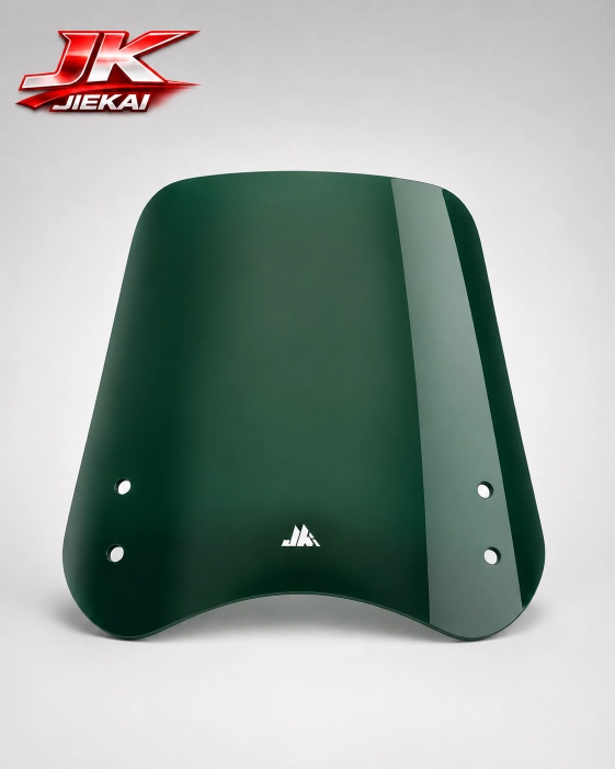 JK JİEKAİ ÜNİVERSAL SCOOTER ÖN CAM 45 CM  KOYU YEŞİL RENK