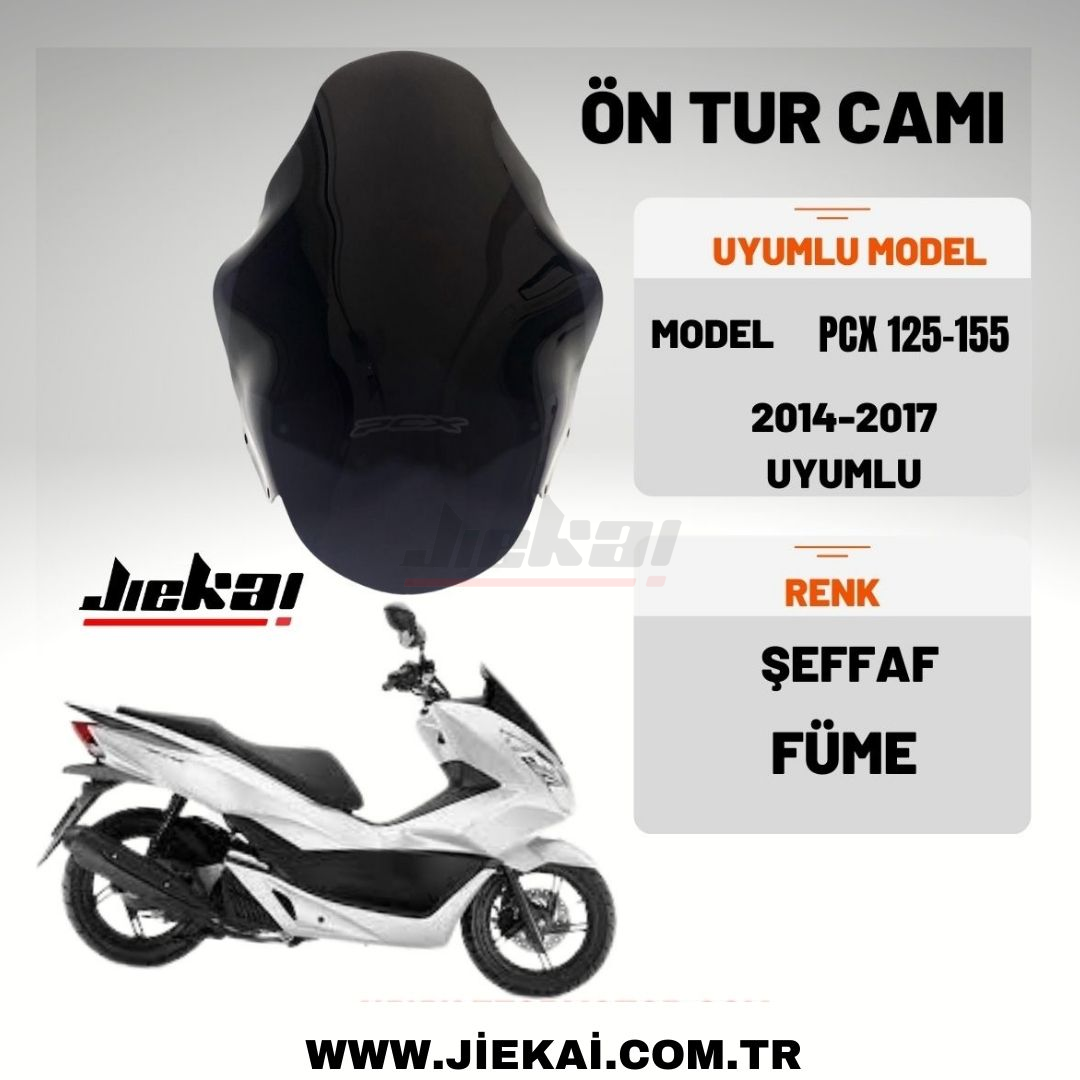 HONDA PCX 125-155 UYUMLU 2014 -2017 FÜME