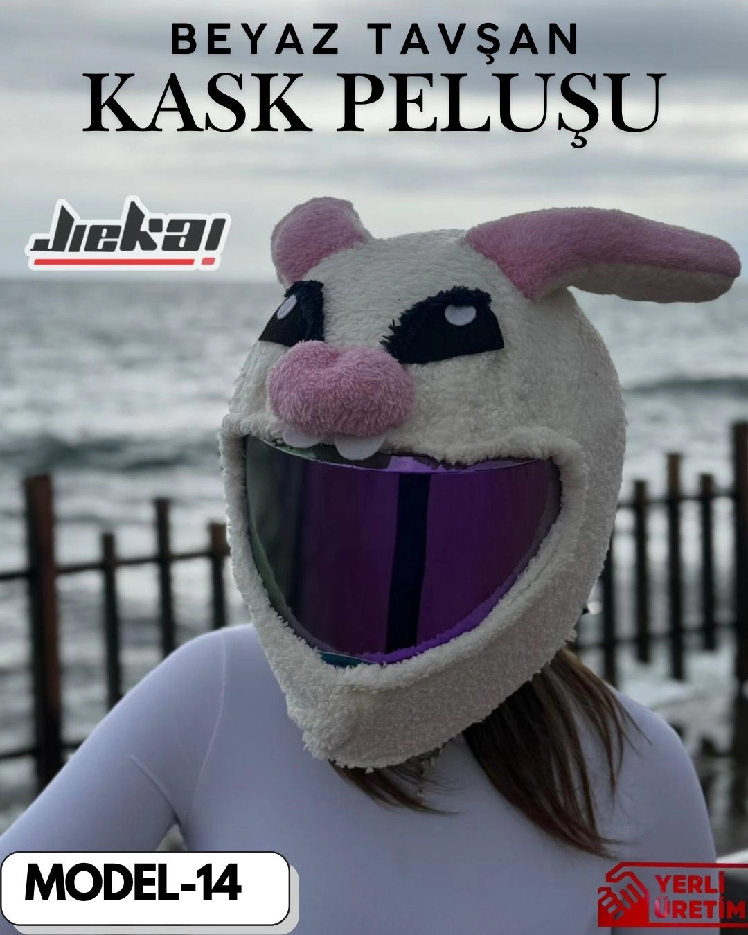 MODEL-14 KASK PELUŞU TEK EBAT