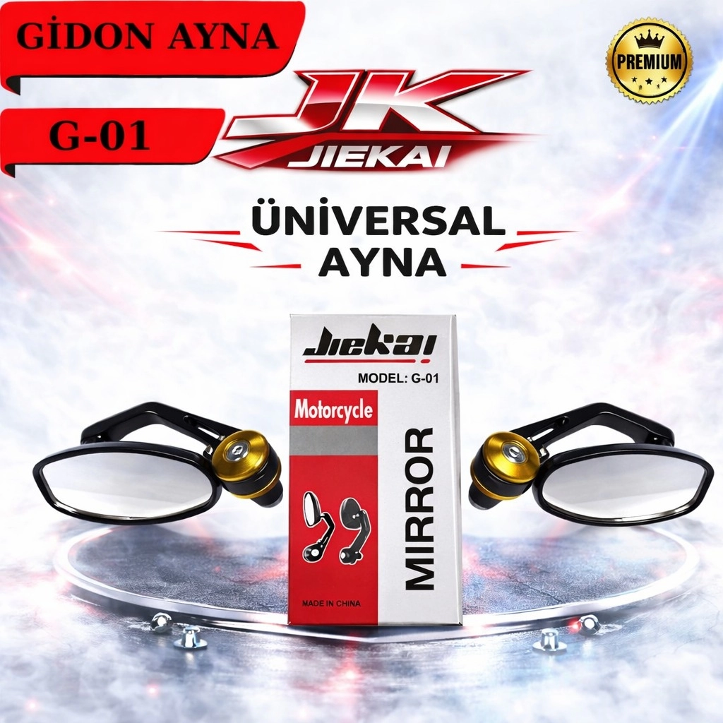 JİEKAİ ÜNİVERSAL GİDON AYNASI GOLD G-01