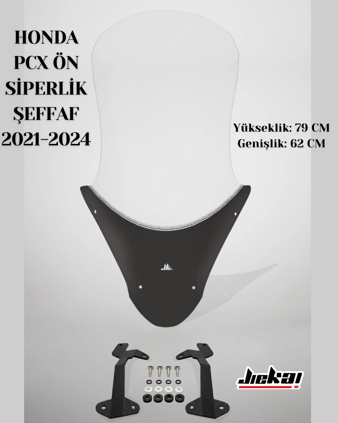 PCX ÖN SİPERLİK ÖN CAM ŞEFFAF 2021-2024