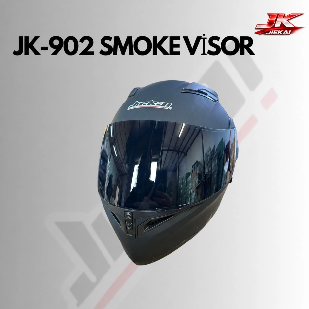 JİEKAİ ÇENE AÇILIR FULLFACE KASK SMOKE-FÜME VİZÖR JK 902 -JK306 UYUMLU