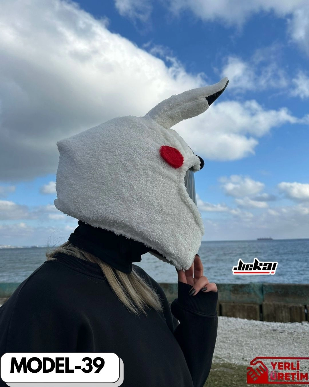 MODEL-39 KASK PELUŞU TEK EBAT