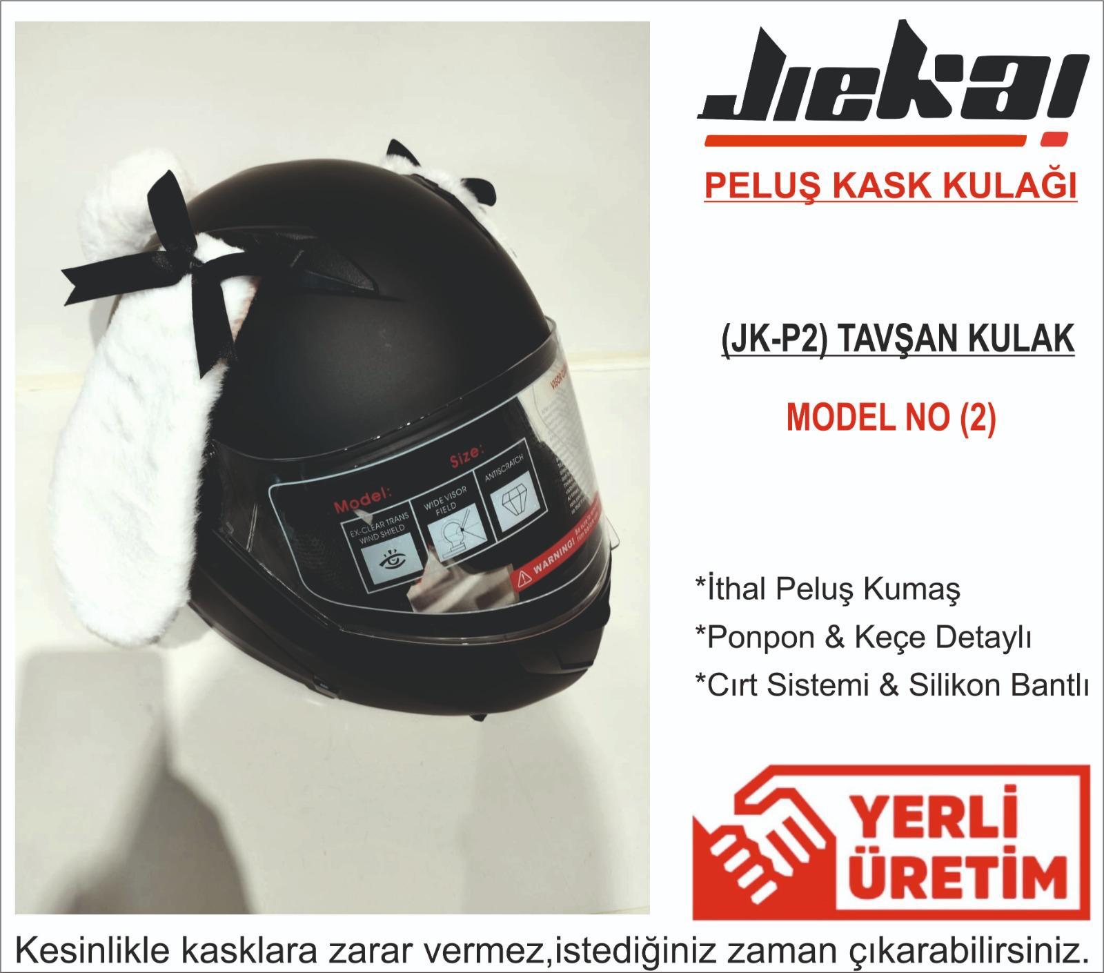 PELUŞ KASK KULAĞI (JK-P2) TAVŞAN KULAK