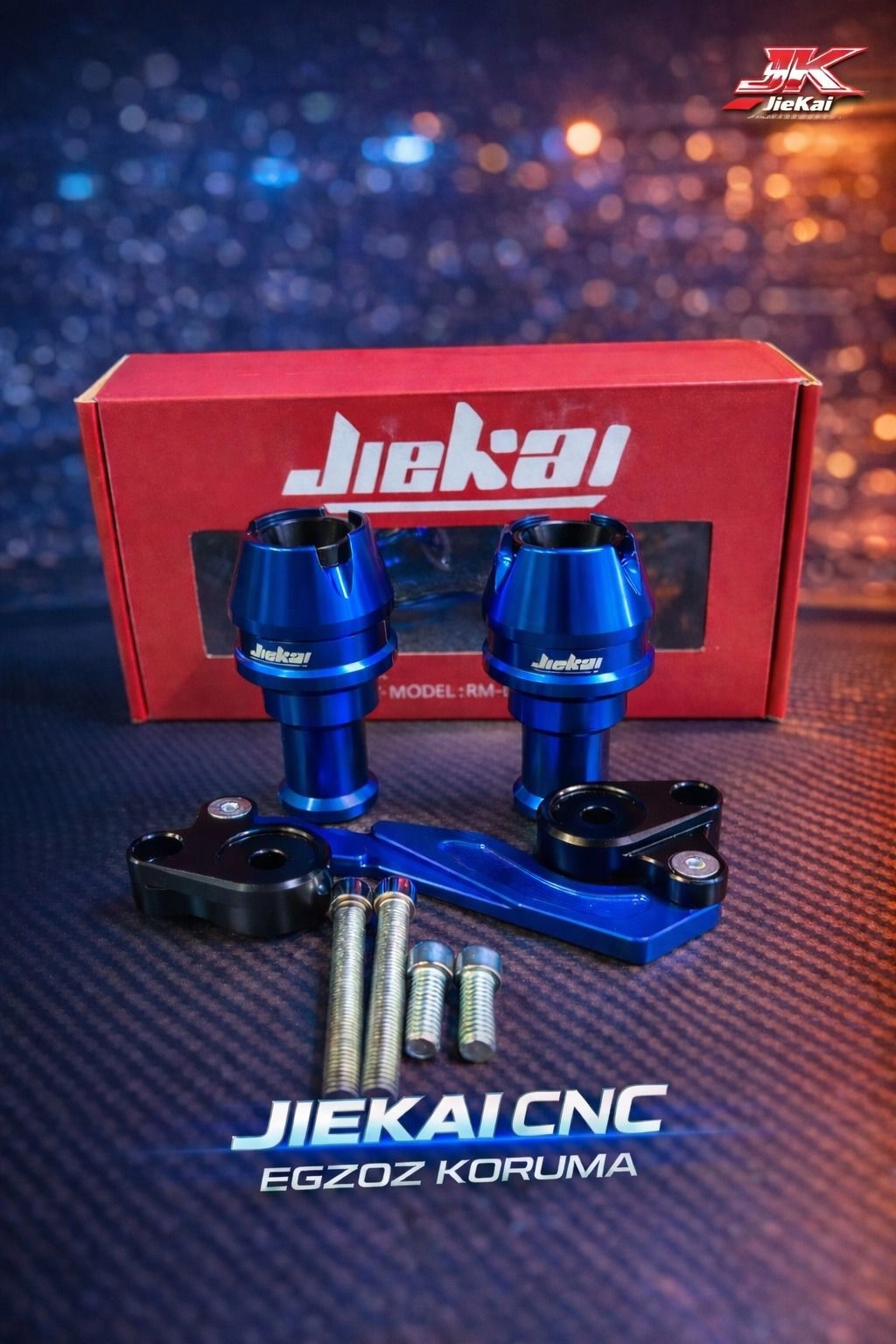 RM-04 EGZOZ KORUMA TAKOZU CNC MODEL MAVİ RENK