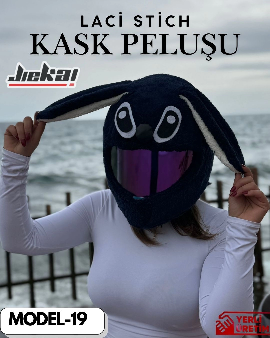 MODEL-19 KASK PELUŞU TEK EBAT