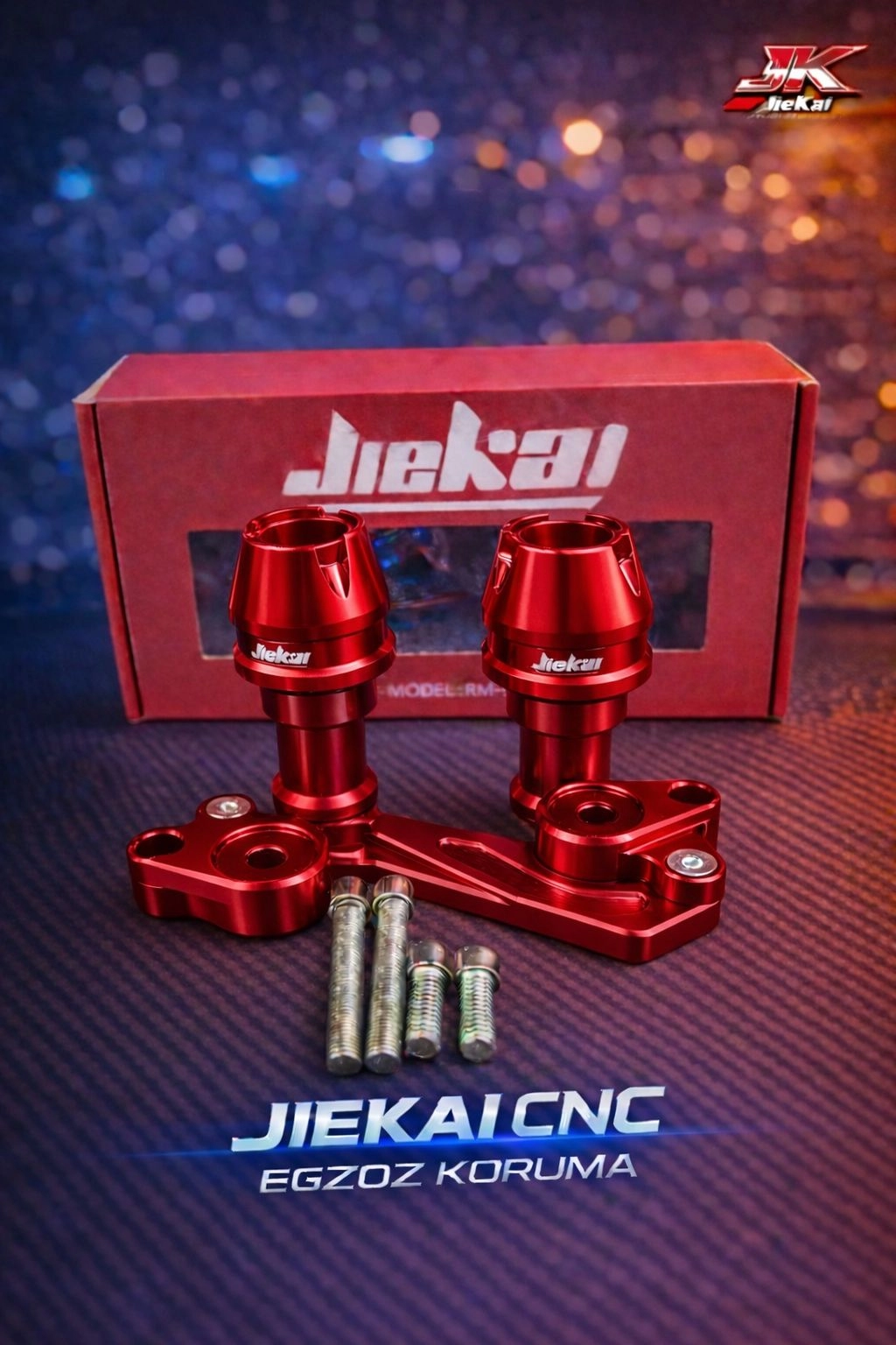 RM-04 EGZOZ KORUMA TAKOZU CNC MODEL KIRMIZI RENK