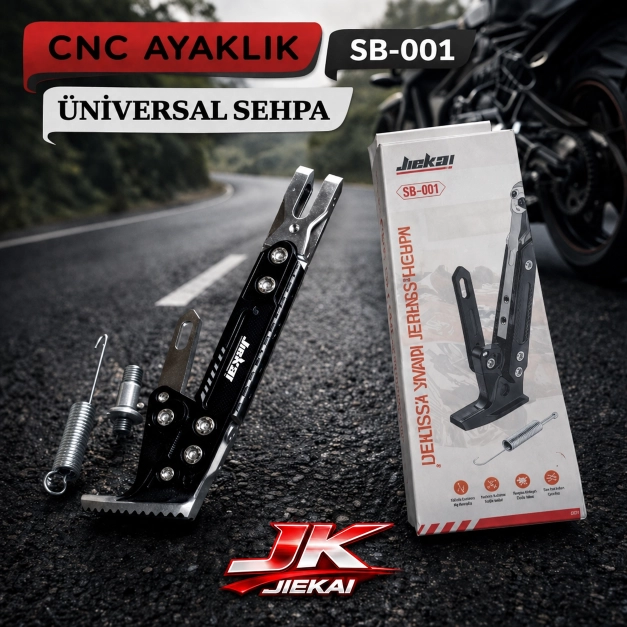 SB-001 * GÜMÜŞ * ÜNİVERSAL CNC YAN SEHPA AYAKLIK