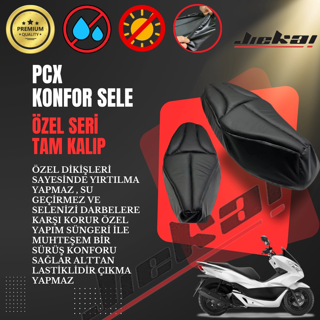 J1 PCX VE BENZERİ UYUMLU ORIJINAL KALIP KONFOR SELE