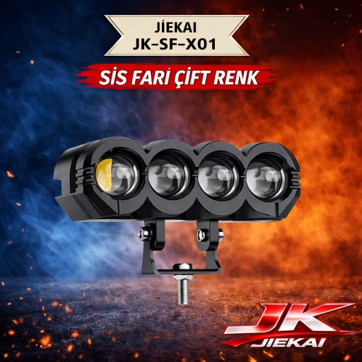 JİEKAİ JK-SF-X01 SİS FARI ÇİFT RENK - ( ADET FİYATIDIR )