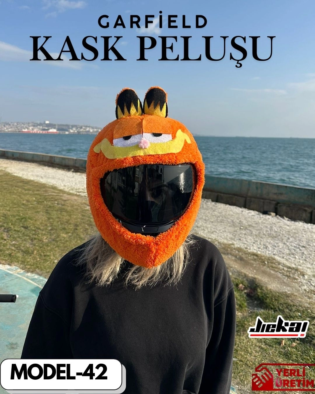 MODEL-42 KASK PELUŞU TEK EBAT