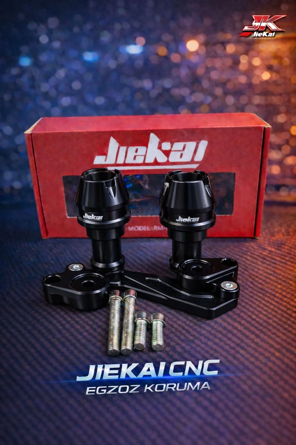 RM-04 EGZOZ KORUMA TAKOZU CNC MODEL SİYAH RENK 